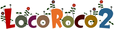 LocoRoco 2 logo for PSP